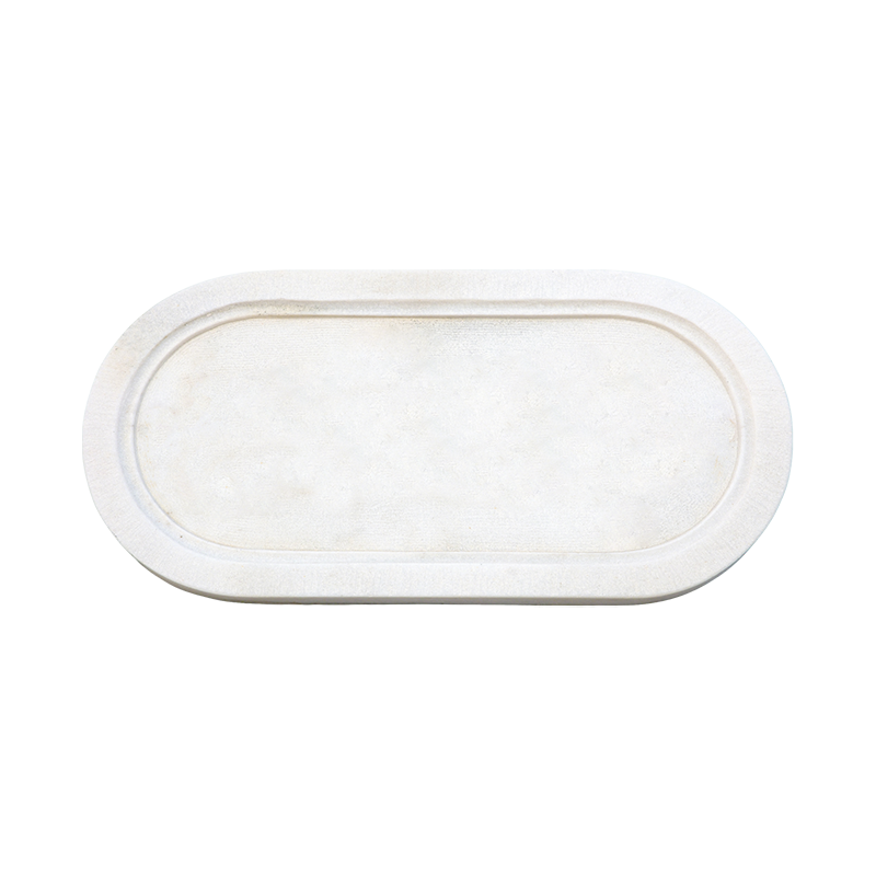 Oval kraftplade – brugerdefineret farve