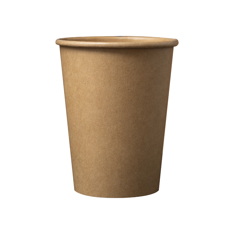 Tilpas enkeltlags Kraft Paper Cup